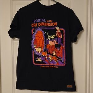 Black Cat Dimension Graphic Tee
